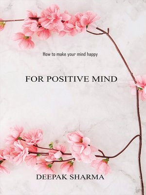 cover image of For Positive Mind